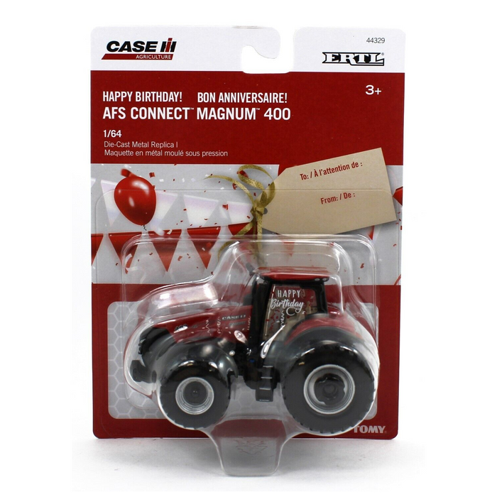 Tomy - 44329 | Case IH AFS Connect Magnum 400 Happy Birthday Tractor