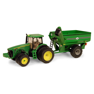 Tomy - 45236 | John Deere 8320R Tractor w/ J&M Grain Cart