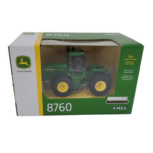 Tomy - 45869 | John Deere 8760 Tractor w/ Dual Wheels Green "Prestige Collection"