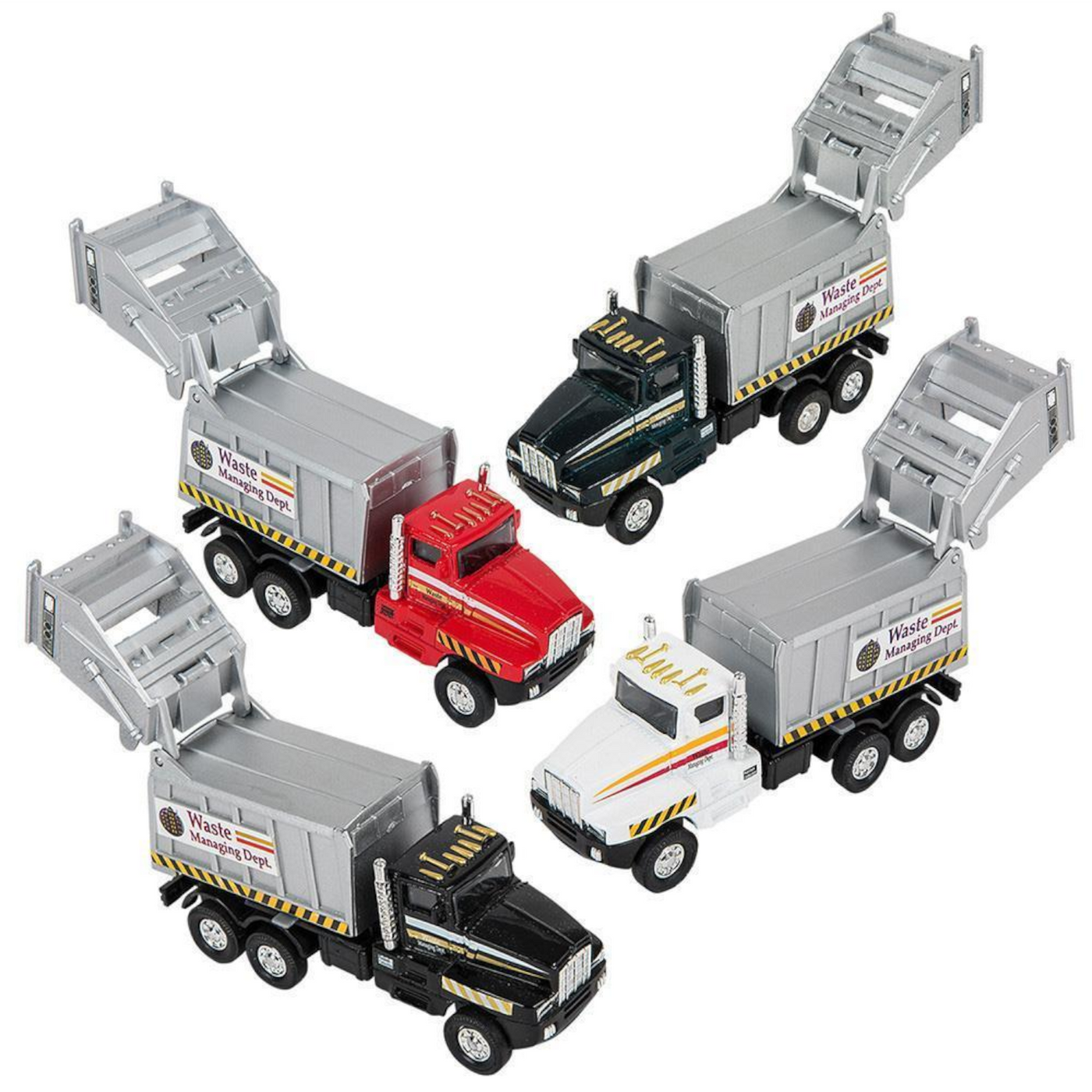 Garbage top car toy
