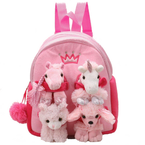 Unipak Designs - 7177PK | Pink Backpack 11"