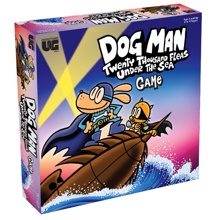 University Games - 07013 | Dog Man: Twenty Thousand Fleas Under the Sea Game