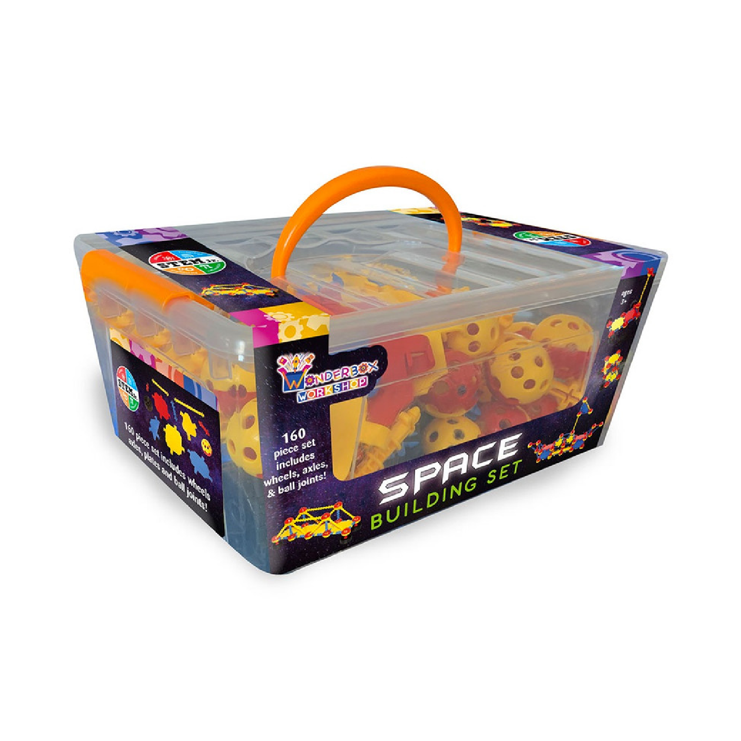Wonderbox Workshop WW027 Space Building Set Castle Toys