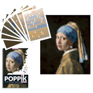 Sticker Poster of Girl with the Pearl Earring