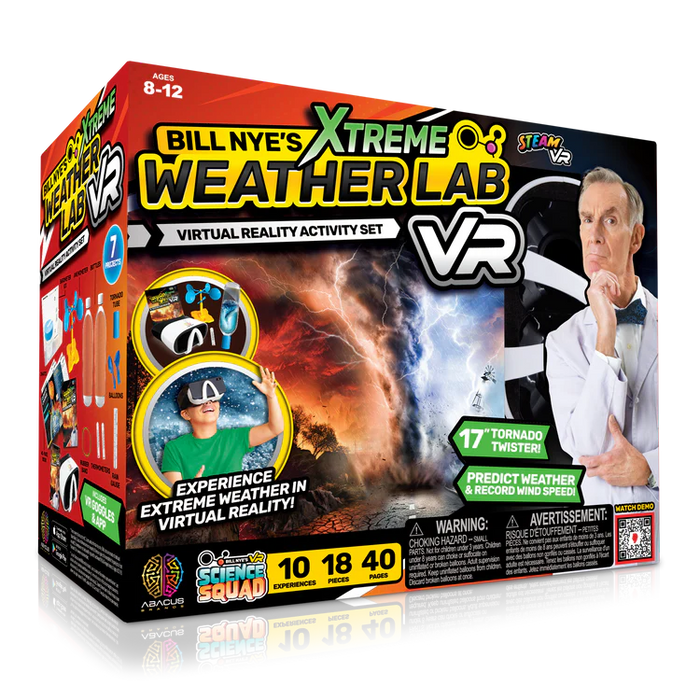 Abacus Brands - 94468 | Bill Nye Xtreme Weather Lab VR