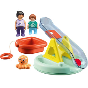 Playmobil - 70635 | 1-2-3 Aqua: Water Seasaw With Boat