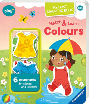 Ravensburger - 13097022 | My First Magnetic Book: Match & Learn Colours