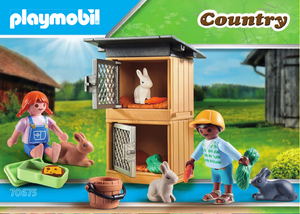 Playmobil - 70675 | Country: Rabbit Pen Gift Set