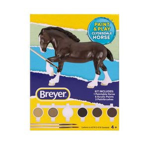 Breyer - 13700 | Paint & Play - Clydesdale Horse