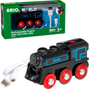 BRIO - 33599 | Rechargeable Engine With Mini USB Cable