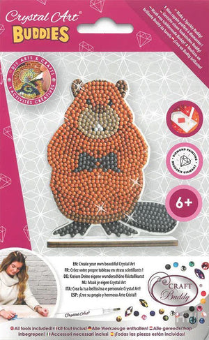 Craft Buddy - CA-61104 | Crystal Art Buddies - Beaver