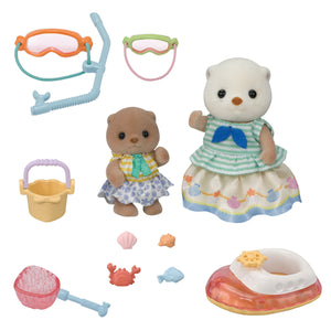 Calico Critters - CC2212 | Sea Otter Sisters Splashy Snorkel Set