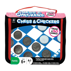 Ambassador Games - ST054 | Grab & Go Chess & Checkers