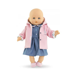 Corolle - 141730 | 14" Reversible Rain Coat