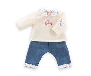 Corolle - 141690 | 141690 - 14" Long T-Shirt & Jeans