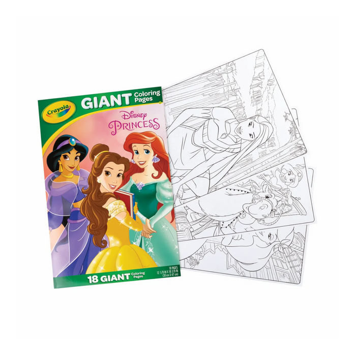 Crayola - 61540 | Crayola - Princess Giant Colouring Pages