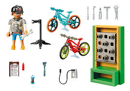 Playmobil - 70674 | City Life: Bike Workshop Gift Set