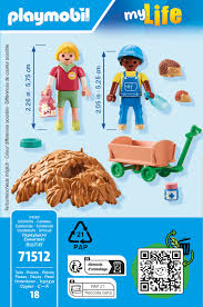 Playmobil - 71512 | My Life: Care of the Hedgehog Family