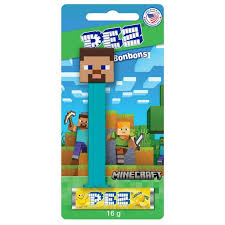 Pez Candy - 66164 | Minecraft PEZ Dispenser Asst. (One per Purchase)