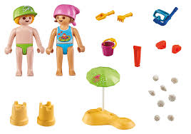 Playmobil - 71581 | Special Plus: Kids with Sand Castle