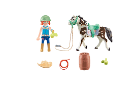 Playmobil - 71358 | Horses of Waterfall: Feeding Time with Ellie and Sawdust