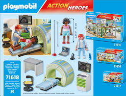 Playmobil - 71618 | Action Heroes: MRI with Patient