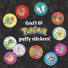 Klutz - 121985 | KLUTZ Pokemon Color-in 3D Stickers Craft Kit