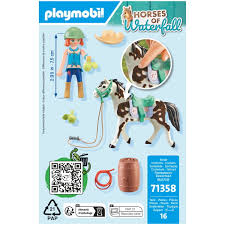 Playmobil - 71358 | Horses of Waterfall: Feeding Time with Ellie and Sawdust