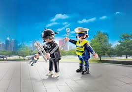Playmobil - 71804 | 71804 - Policeman and Burglar