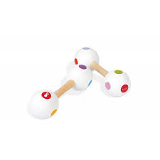 Janod - J07610 | Confetti - Dumbell Maracas