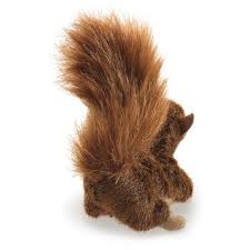 Folkmanis Puppets - 2735 | Mini Red Squirrel Finger Puppet