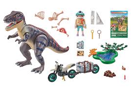 Playmobil - 71524 | Dinos: T-Rex Trace and Tracker