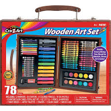 78 Piece Wooden Art Set