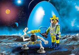 Playmobil - 9416 | Egg: Space Agent with Robot