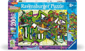 Ravensburger - 12004159 | Teenage Mutant Ninja Turtles 200 PC Puzzle