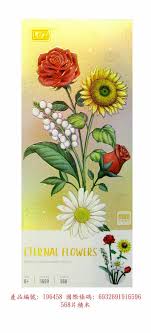 LOZ Blocks - LOZ1670 | Sunflower Rose saffron Hypericum Eternal Flower