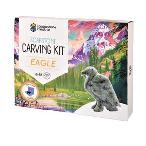 Studiostone Creative - 75321 | Soapstone Carving Kit - Eagle