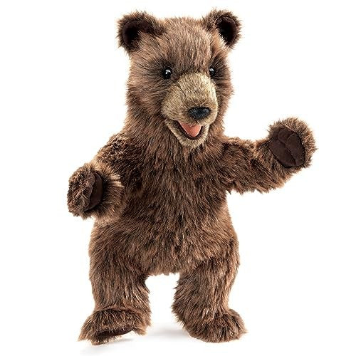 Folkmanis Puppets - 3203 | Folkmanis Bear Cub Hand Puppet