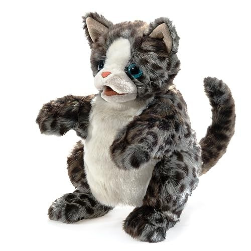 Folkmanis Puppets - 3205 | Folkmanis Wildcat Kitten Hand Puppet