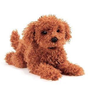 Folkmanis Puppets - 3206 | Folkmanis Toy Poodle Puppy Hand Puppet