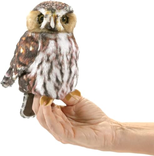 Folkmanis Puppets - 3195 | Pygmy Owl Puppet