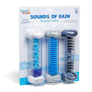 Hand2Mind - 96019 | Sounds of Rain Sensory Tubes