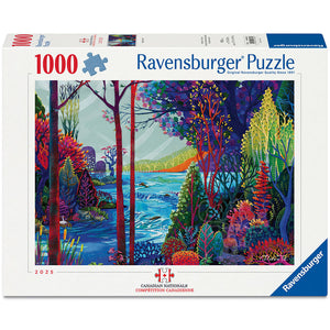Ravensburger - 12001851 | Indigo Forest 1000 PC Puzzle