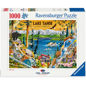 Ravensburger - 12001848 | Sacred Lake Tahoe 1000 PC Puzzle