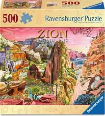Ravensburger - 12001888 | Zion National Park 500 Pc Puzzle