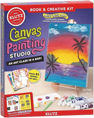 Klutz - 11409 | Canvas Painting Studio Craft Kit by Klutz