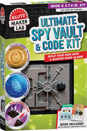 Klutz - 589245 | Ultimate Spy Vault & Code Kit