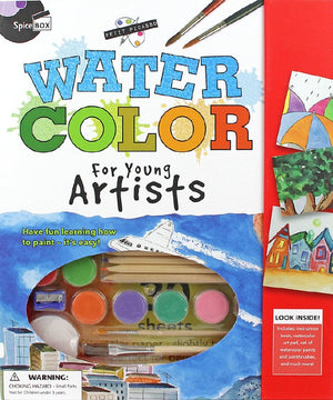 SpiceBox - 00765 | Hands On Water Colour For Young Artist