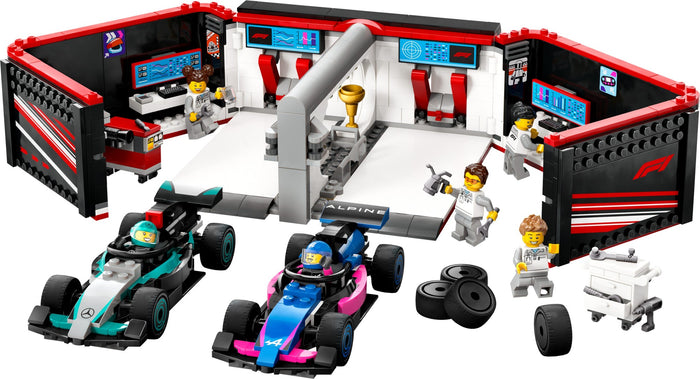 LEGO - 60444 | F1 Garage & Mercedes-AMG & Alpine Cars