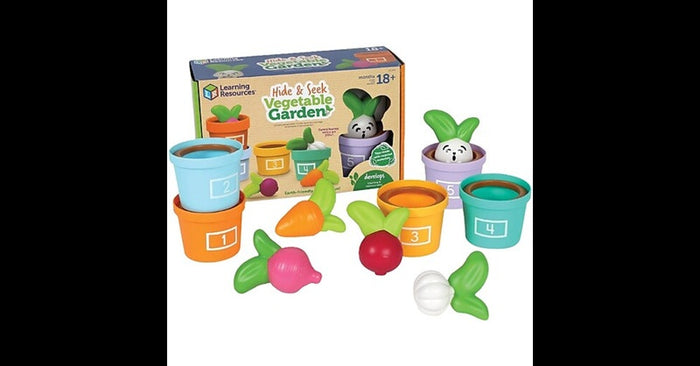 Learning Resources - LER3604 | Hide & Seek Vegetable Garden